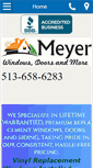 Mobile Screenshot of meyerwindowanddoor.com